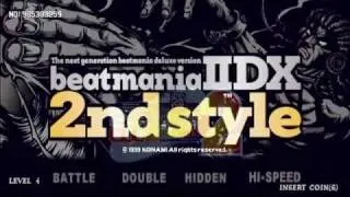 beatmania IIDX 2nd style CLUB VERSION2 Attract Demo