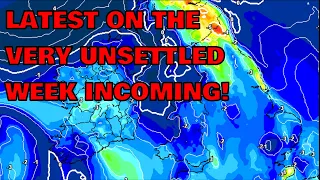 Latest on Very Unsettled Week Incoming! 3rd September 2022