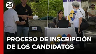 VENEZUELA | Se inicia el registro para la inscripción de candidatos en las elecciones