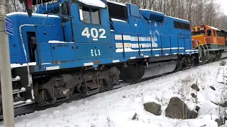 Two Broken Locomotives Moving To Get Repairs? Many Questions Surround These 2 Engines.. #trainvideo