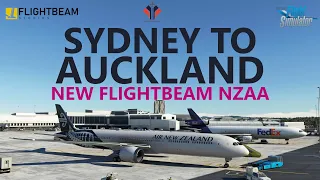 MSFS | Boeing 787-10 Dreamliner | SYDNEY to AUCKLAND - New Flightbeam Studios Scenery