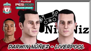 Darwin Nunez Face Build | PES 2021 | PES 2020 | Liverpool | NisNiz Channel