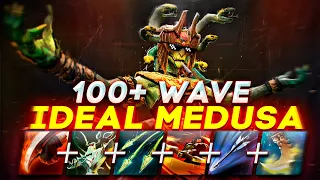 Ideal Medusa = Perfect Build 100+ Wave! / ИДЕАЛЬНЫЙ ГЕРОЙ ДЛЯ ПРЕОДОЛЕНИЯ 100 ВОЛН! CHC