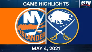 NHL Game Highlights | Islanders vs. Sabres - May 4, 2021