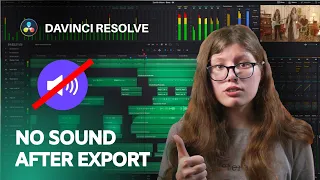 DaVinci Resolve exports video with no sound - FIX!