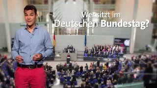 #kurzerklärt: Wer sitzt im Deutschen Bundestag?