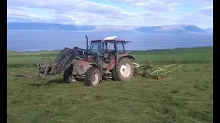 cleaning sheep barn pt 3