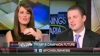 Eric Trump: My dad is a workaholic