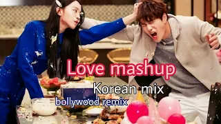 New romantic mashup song || bollywood remix || cute love story || Korean mix hindi ||