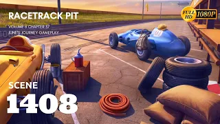 June's Journey Scene 1408 Vol 6 Ch 37 Racetrack Pit *Full Mastered Scene* HD 1080p