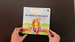 Bluey My Mum Is The Best - Read Aloud Books For Children and Toddler