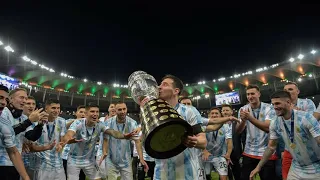 Argentina road to Victory of Copa America 2021 HD ft Time of our lives - Chawki