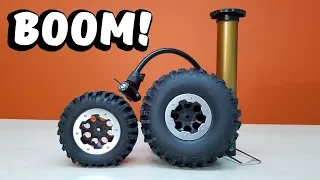 INFLATABLE WHEELS for RC machines ... BOOM!