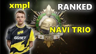 NaVi xmpl -  RANKED - NAVI TRIO - PUBG
