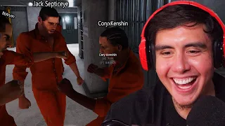 I TURNED MY YOUTUBE FRIENDS INTO PRISONERS AND I MIGHT GET CANCELLED FOR IT | Prison Simulator