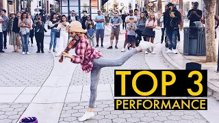 Amazing STREET PERFORMANCE By a 13 Year Old Karolina Protsenko | Beliver, Tones & I, Despacito 2021
