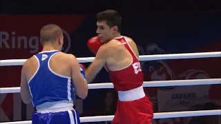 Preliminaries (75kg) CUADRADO ENTRENA MIGUEL (ESP) vs POLETAN Sandro (SRB) /AIBA World 2019