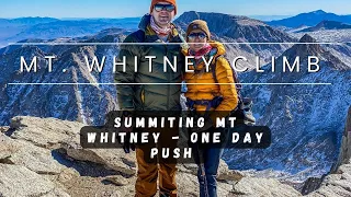 Mt. Whitney  Day Hike | Single day hike of Mt. Whitney = One Long Day!