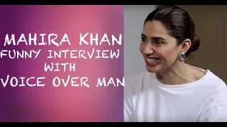 Mahira Khan Funny Interview with Voice Over Man - Episode 8