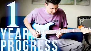 1 Year Self Taught Guitar Progression (Adult Beginner)