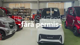 ELBONS 4Eco 25km/h - vehicul electric - fara permis