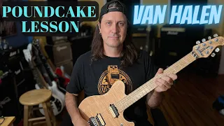 Poundcake Van Halen Guitar Lesson - Ernie Ball Music Man Bliss!