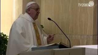 Papa Francesco, omelia a Santa Marta del 24.01.2020: “La guerra dell’invidia”