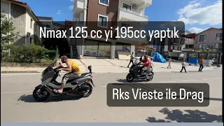 Yamaha Nmax125 2018 zi 195cc ye Çevirdik