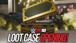 WWE 2K18 - FIRST EVER LOOT CASE OPENING!! (WWE 2K18 My Career/Road To Glory)