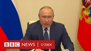 Путин: Газга рублда тўланг, бўлмаса узаман - Россия, Украина, уруш BBC News O'zbek