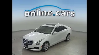 A50358YT PRE-OWNED 2015 Cadillac ATS 2.0L Turbo Luxury AWD 4D Sedan Test Drive, Review, For Sale