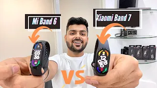 Xiaomi Band 7 vs Mi Band 6 Comparison: Ek Saal Me Kya Change?