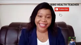 IGBO Health Teacher. Topic: Exclusive Breastfeeding.