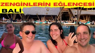 🇮🇩ENDONEZYA BALİ'DE ZENGİN PARA BARONLARI'NIN EĞLENDİKLERİ BEACH CLUP'A GİRDİM!!  ENDONEZYA/BALİ《58》