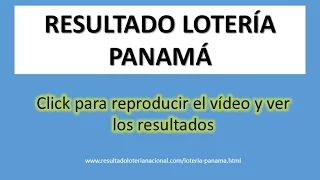 RESULTADO LOTERIA DE PANAMA 21 DE DICIEMBRE - SORTEO 2613