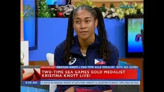 UB: Two-time SEA Games gold medalist Kristina Knott live!