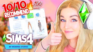 is the BEST PACK ever released…? 🥰 - The Sims 4 - My Wedding Stories 💘