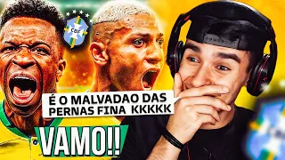 REACT - AGORA É DECISÃO! VAI, BRASIL!!! | Paródia Hit Contagiante | FutParódias