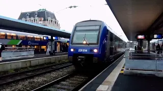 Train TER Valenciennes gare SNCF