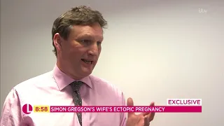 Simon Gregson on His Wife Emma Gleave's Ectopic Pregnancy (Part 3) | Lorraine