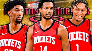 TWIN TOWERS 2.0 & TRADING JOHN WALL TO A CONTENDER! HOUSTON ROCKETS EVAN MOBLEY REBUILD! NBA 2K