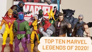 Top Ten Marvel Legends of 2020!