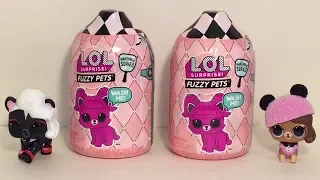 LOL Surprise Fuzzy Pets Makeover Series Toy Unboxing & Review