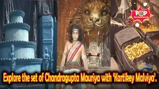 On The Sets Of Chandragupta Maurya | Behind The Scenes With Kartikey Malviya