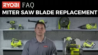 How to Install and Replace a Miter Saw Blade