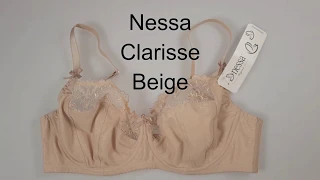 Nessa Clarisse Soft side support bra Beige