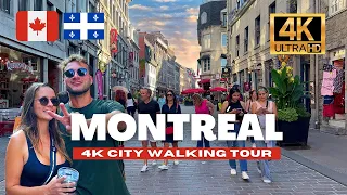 🇨🇦 Montreal, Canada Walking Tour - Old Montreal [4K Ultra HD /60fps]