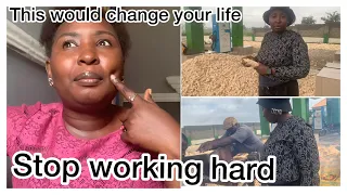 THE EASIEST WAY TO MAKE MONEY IN NIGERIA || AGRICULTURE-Working smart || CORN HARVEST AND PROCESSING