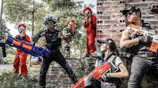 LTT Films : SQUAD Warriors S.E.A.L X Nerf Guns Fight Grakk Mask Rescue Soldiers Nerf War