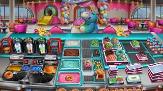 Cooking Fever - Bubble Valley Doughnuts Level 40 🍩🧋 (3 Stars/Orders Memorized)